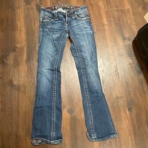 Size 27 Rock Revival boot cut jeans